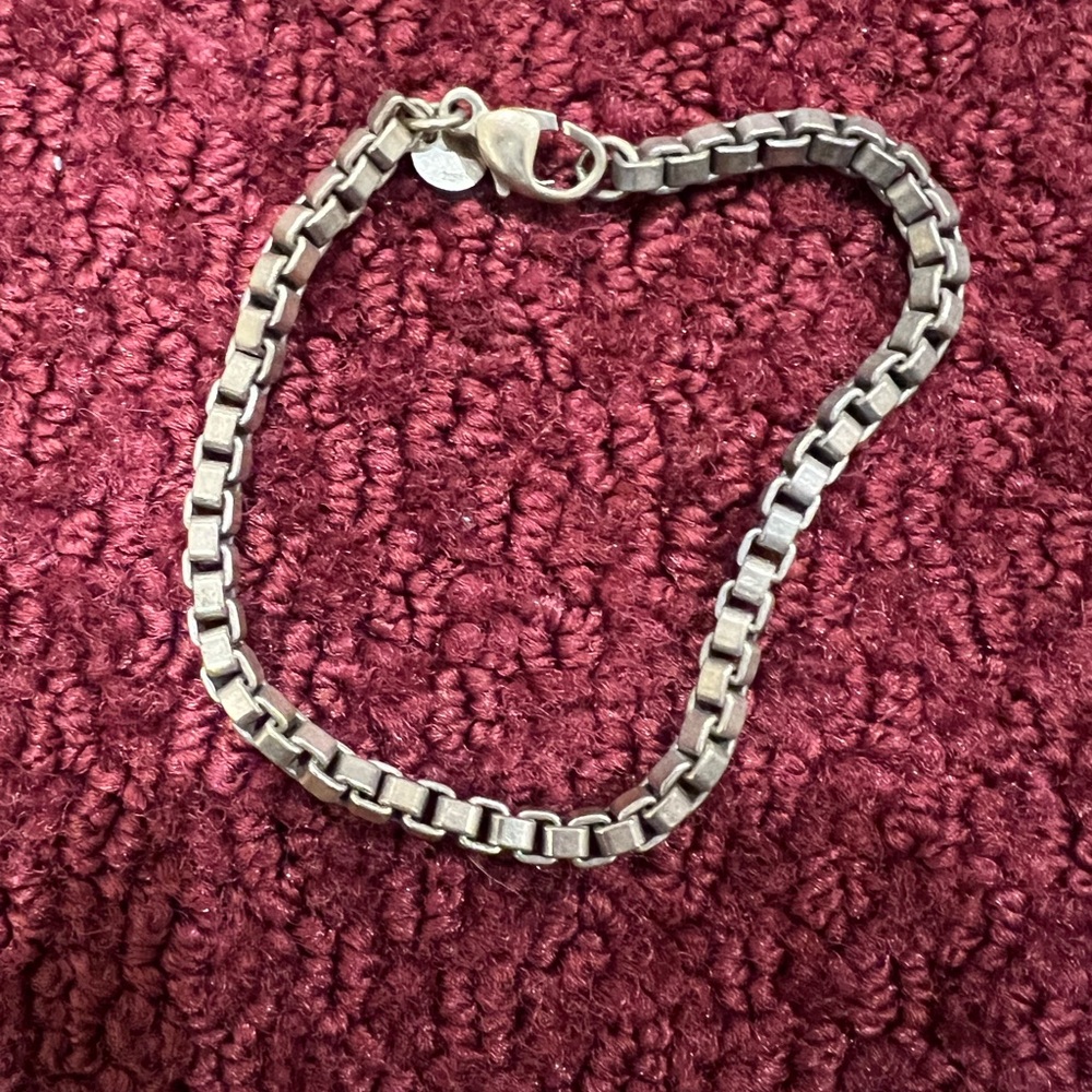 Tiffany & Co Sterling Silver Venetian Link Bracelet 925 host pick - Picture 3 of 13
